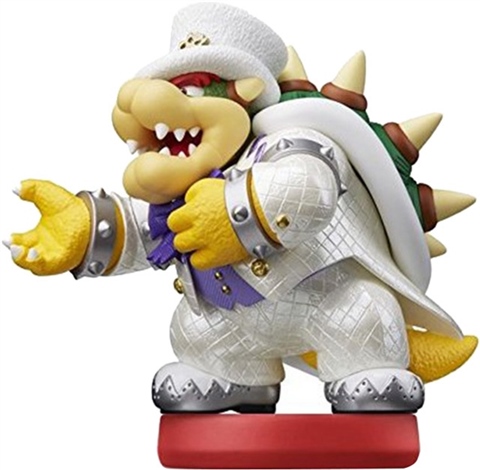 Nintendo Amiibo Super Mario Odyssey Bowser Wedding Outfit Figure